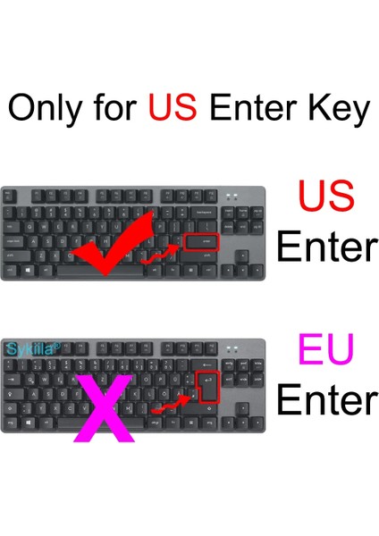 Pembe K835 Klavye Kapak Logitech K835 K855 Tkl G412 Tkl Se Logi Mekanik Koruyucu Koruyucu Kılıf Şeffaf Silikon (Yurt Dışından) modelleri