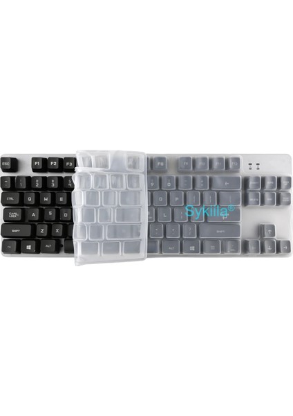 Pembe K835 Klavye Kapak Logitech K835 K855 Tkl G412 Tkl Se Logi Mekanik Koruyucu Koruyucu Kılıf Şeffaf Silikon (Yurt Dışından) fırsatları