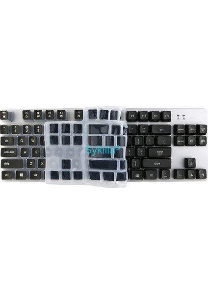 Pembe K835 Klavye Kapak Logitech K835 K855 Tkl G412 Tkl Se Logi Mekanik Koruyucu Koruyucu Kılıf Şeffaf Silikon (Yurt Dışından) indirimleri