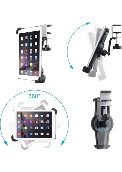 Bir Tasarım Mutfak Tablet Standı Tutucu Masaüstü Metal Kelepçe Tutucu Standı iPad Samsung Xiaomi Huawei Kabin Tablet Montaj Telefon Tutucu (Yurt Dışından) fiyatları