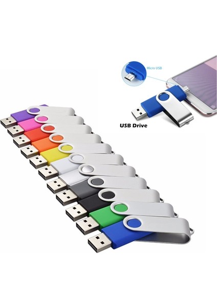 Turuncu 64 GB Ücretsiz Logo USB 2.0 Mikro USB Sopa Özel Logo Çift Kullanımlı Otg Flash Sürücü Kalem Sürücü 4 GB 8 GB 16 GB 32 GB 64 GB Pendrive Telefon Tv Için (Yurt Dışından) fırsatları