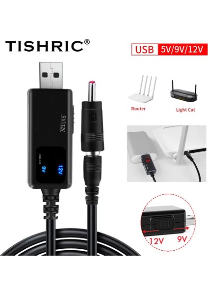 KWS-910 USB Güçlendirme Dönüştürücü USB Dc 12V 5V Dc 9V USB Güç Arttırma Hattı Yükseltme Güç Kablosu Usb'den Dc 5.5/3'e.yönlendirici Lamba Hoparlörü Için 5mm (Yurt Dışından) indirimleri