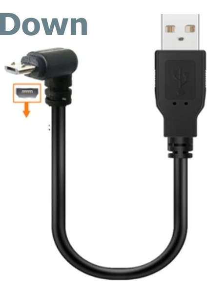 Sol 150CM Yukarı Aşağı Sol Sağ Açılı 90 Derece USB Mikro USB Erkek - USB Erkek Veri Şarj Bağlantı Kablosu 25CM 50CM Tablet Için 150CM (Yurt Dışından) indirimleri
