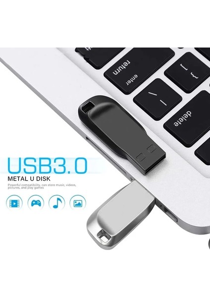 Gümüş 2 Tb Olaf USB 3.0 Kalem Sürücü Otg Yüksek Hızlı USB Flash Sürücüler Su Geçirmez Flash Memory Stick Disk On Key 2 Tb/1 TB/512 GB Cles USB Sürücü (Yurt Dışından)