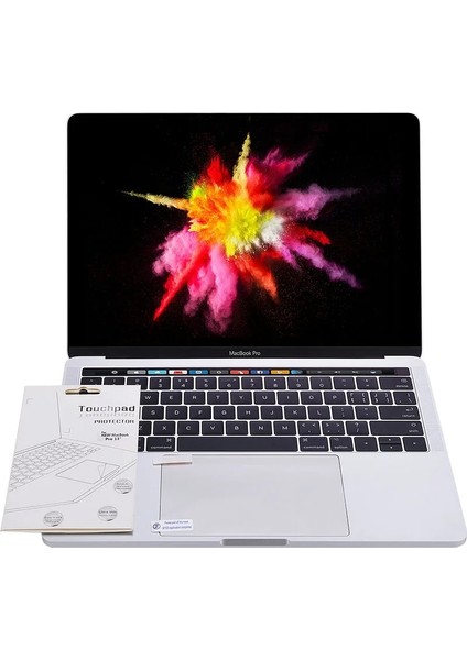 Yeni Pro 16 A2141 2in1 Dokunmatik Çubuk ve Dokunmatik Yüzey Koruyucu Film Etiket Yeni Macbook Pro 13.3 15 16 Inç Dokunmatik Çubuk 2019 A2141 A1990 A1707 A1706 (Yurt Dışından)