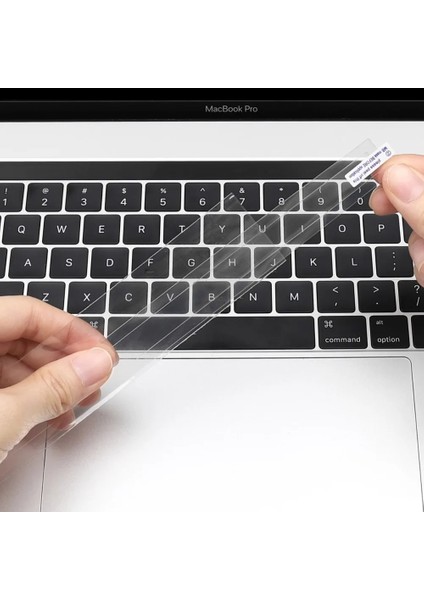 Yeni Pro 16 A2141 2in1 Dokunmatik Çubuk ve Dokunmatik Yüzey Koruyucu Film Etiket Yeni Macbook Pro 13.3 15 16 Inç Dokunmatik Çubuk 2019 A2141 A1990 A1707 A1706 (Yurt Dışından)