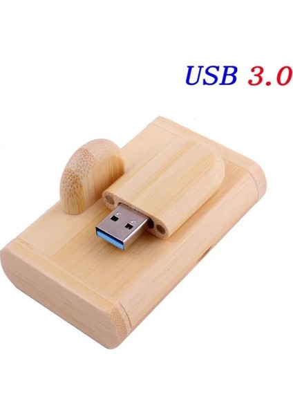 Bambu 16 GB Jaster USB 3.0 Yüksek Hızlı Logo Ahşap + Kutu Kişisel Logo Müşteri Pendrive 8 GB 16 GB 32 GB 64 GB USB Flash Sürücü Kalem Sürücü U Disk (Yurt Dışından)