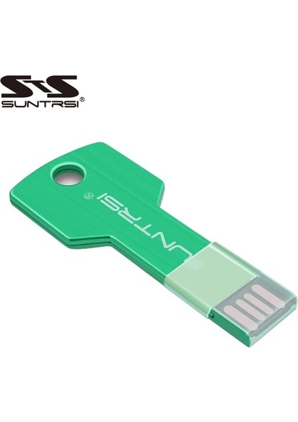 Çim Yeşil 32 GB Suntrsi USB Flash Sürücü 4 8 16 32 64G Pendrive 128G Kalem Sürücü Флешка Su Geçirmez U-Disk 2.0 Anahtar USB Sopa Pc Için Hediye (Yurt Dışından)