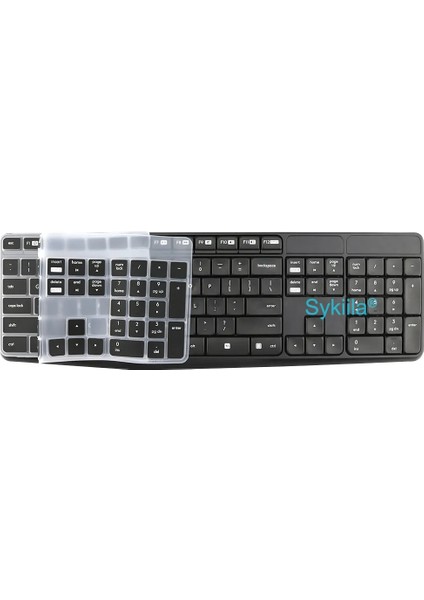 Pembe Klavye Kapağı Logitech MK235 K235 MK315 K375S 2019 2020 Kablosuz Siyah Şeffaf Şeffaf Silikon Tpu Kılıf Koruyucu (Yurt Dışından) indirimleri