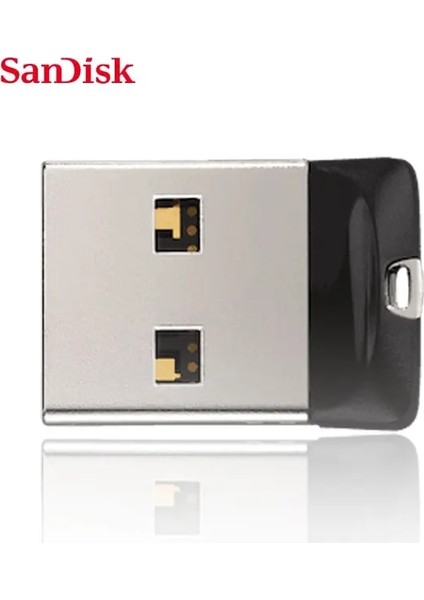 CZ33 64 GB Sandisk Cruzer Fit CZ33 Süper Mini USB Flash Sürücü 64 GB USB 2.0 Sandisk Kalem Sürücü 32 GB Hafıza Çubuğu Kalem Sürücüler 16 GB U Disk (Yurt Dışından)