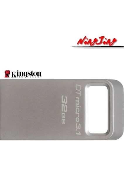 64 GB Kingston Datatraveler Mikro 3.1 USB Flash Sürücü Mikro USB USB 3.1 Gen 1 Otg Pendrive 32 GB 64 GB 128G Pc Dizüstü Masaüstü Için (Yurt Dışından)