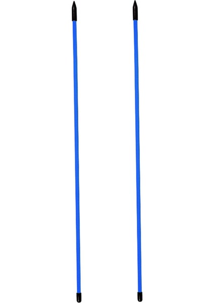 2 Adet Golf Hizalama Çubukları Taşınabilir Golf Uygulama Çubukları Egzersiz Tam Salıncak Mavi (Yurt Dışından) modelleri