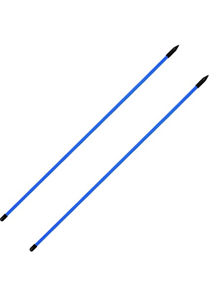 2 Adet Golf Hizalama Çubukları Taşınabilir Golf Uygulama Çubukları Egzersiz Tam Salıncak Mavi (Yurt Dışından) indirimleri