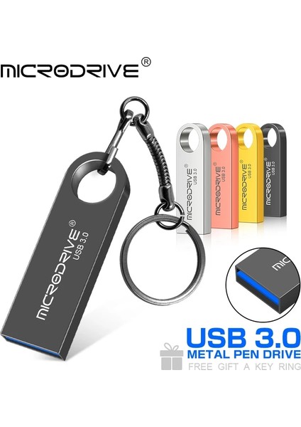 Altın 128GB Usb3.0 Flash Sürücü Süper Mini 32GB Pendrive Metal 4g 8gb 16GB 32GB 64GB 128GB Kalem Sürücü USB 3.0 Minik Hafıza Çubuğu U Disk Cle USB (Yurt Dışından) indirimleri