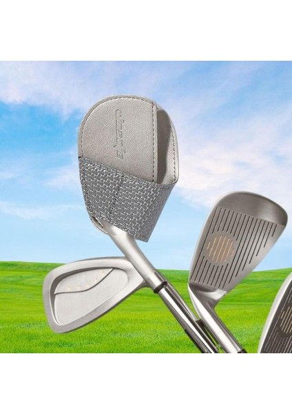 Golf Demir Kulübü Başkanı Sporcu Hediyesi Için Kapaklar Golf Spor Aksesuarları Gri (Yurt Dışından) indirimleri