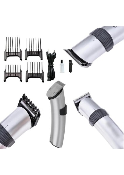 RD-609X Profesyonel Şarjlı Saç Sakal Kesme Traş Tıraş Makinesi