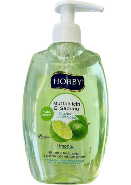 Mutfak Için Koku Giderici El Sabunu Limonlu 400 Ml.