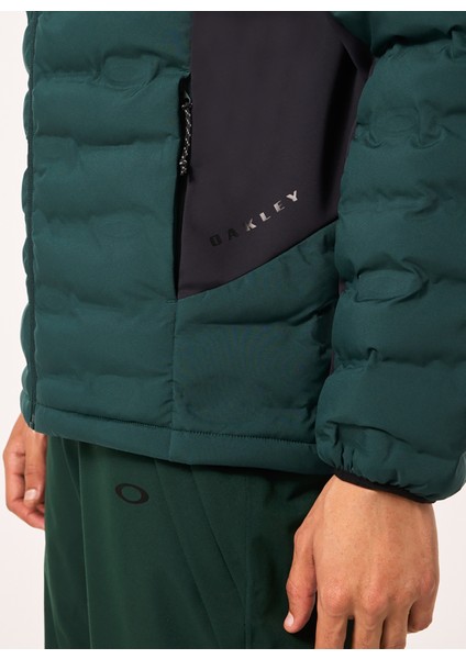 Yeşil - Siyah Erkek Dik Yaka Kapitone Zip Ceket FOA403441 Ellıpse Rc Quılted Jacket indirimleri