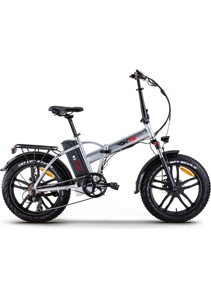 Rsııı Pro x ( Rs3 ) Elektrikli Katlanabilir Bisiklet Silver