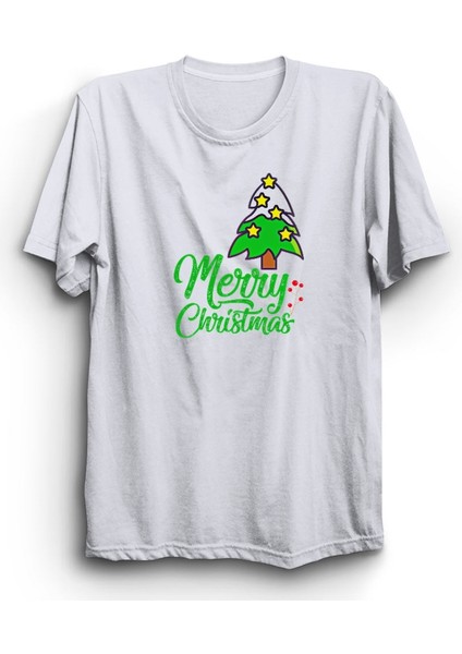 Noel Ağacı, Merry Christmas, Christmas Tree Yeniyıl, Yılbaşı Tişört