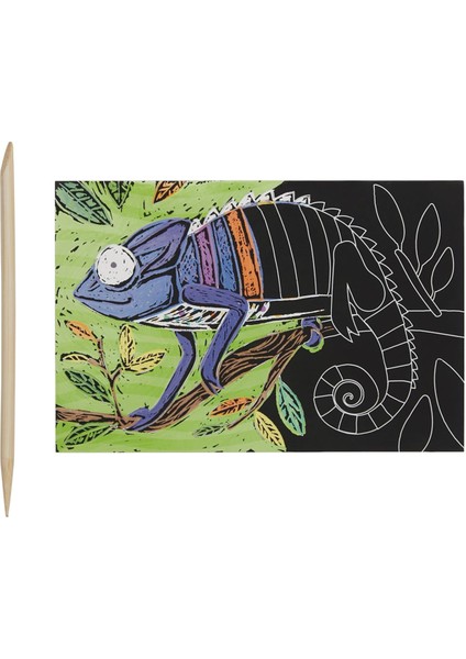 Ooly Mini Scratch & Scribble - Jungle Fun