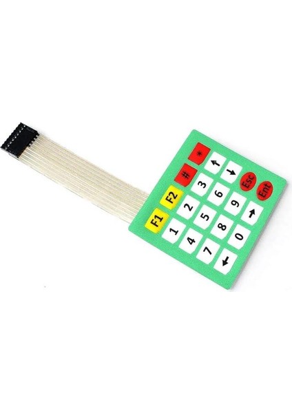 4X5 Membrane Matrix Tuş Takımı Modülü
