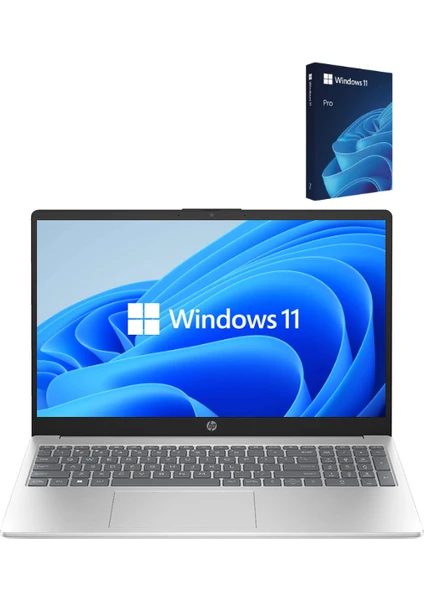 Hp 15-FD0039NT Intel Core I7-1355U 16 GB 512 GB SSD  15.6" Fhd Taşınabilir Bilgisayar  +  Microsoft Windows 11 Pro 64 Bit Türkçe USB Kutu