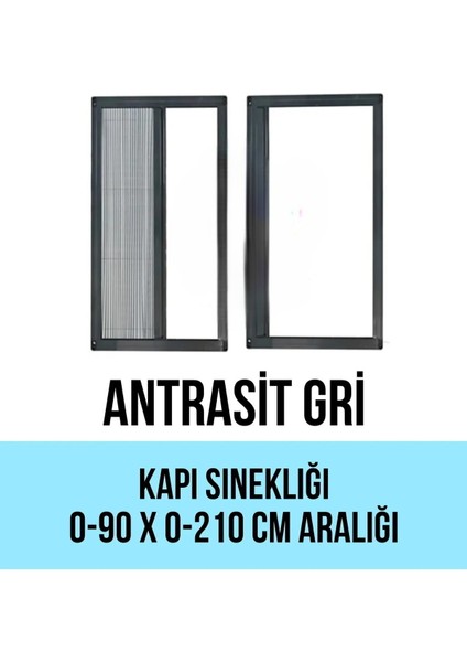 Plise Sürgülü Akordiyon Katlanır Kapı Sinekliği
