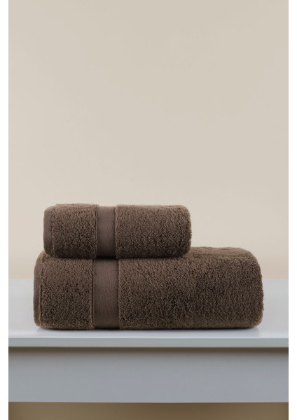 Luxe %100 Pamuk Banyo Havlusu Acı Kahve 70x140 fırsatları