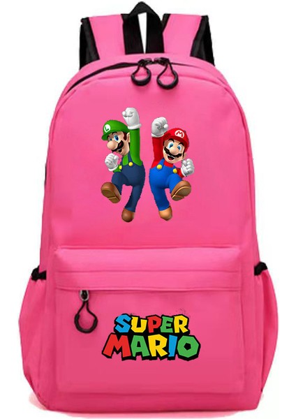 Oyunu Süper Mario Mario Oyun Tarzı Sırt Çantası Öğrenci Okul Çantası Çocuk (Yurt Dışından)