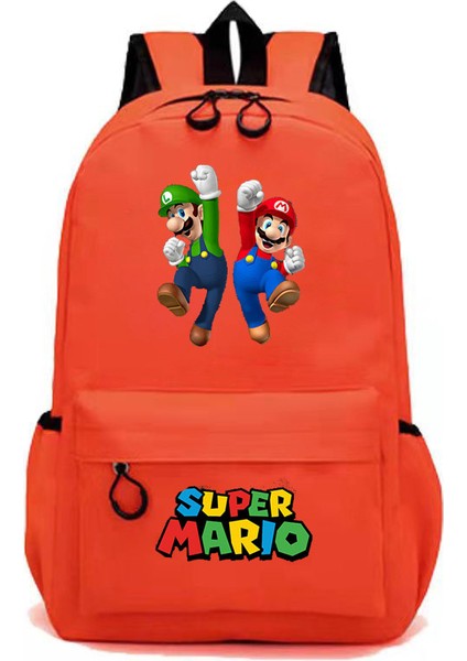Oyunu Süper Mario Mario Oyun Tarzı Sırt Çantası Öğrenci Okul Çantası Çocuk (Yurt Dışından)