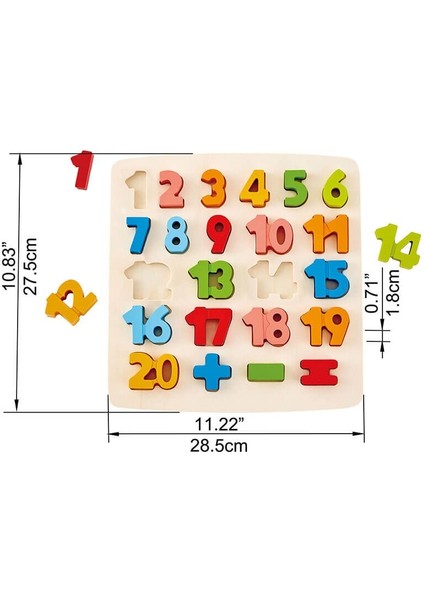 Chunky Puzzle Matematik Yapbozu