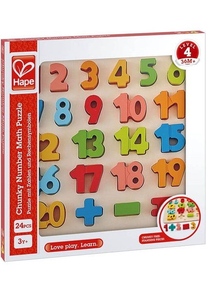 Chunky Puzzle Matematik Yapbozu