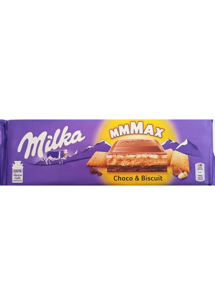 Milka Mmmax Choco & Biscuit 300 gr