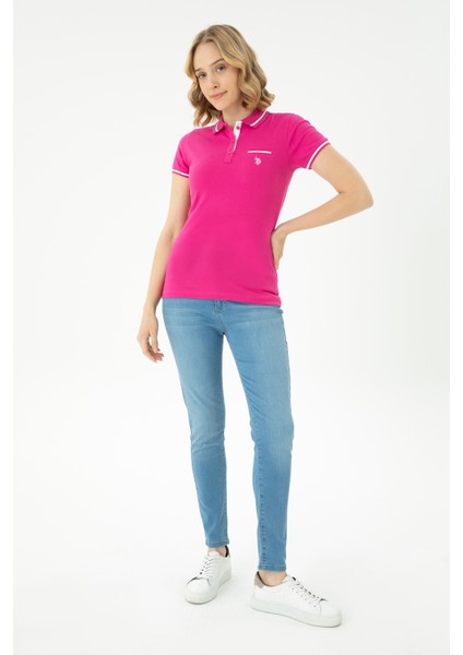 Kadın Fuşya T-Shirt 50262671-VR023