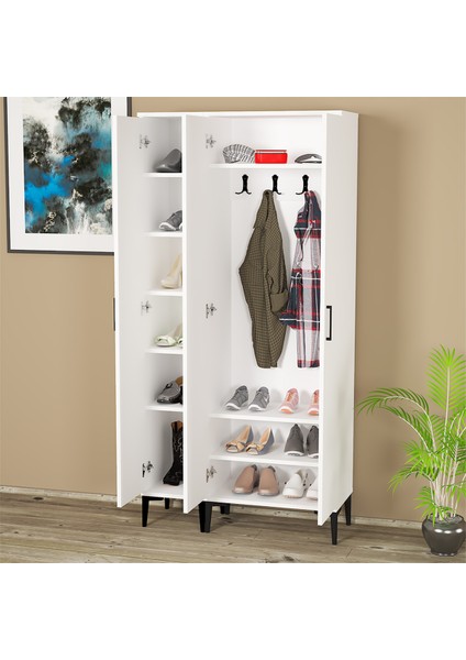 Alba-1-2 Portmanto Vestiyer Ayakkabılık ALB01 fırsatları