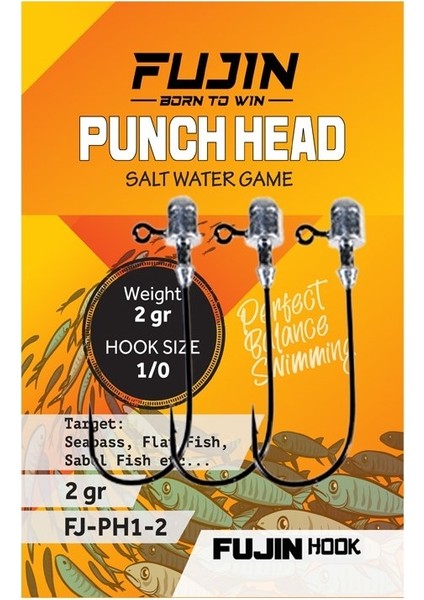 Punch Head #1/0 Jighead 4gr fiyatları