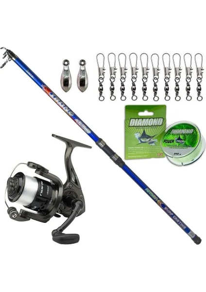 Balkanlarav Dam Nova 7000 Remixon Strong 420 cm Surf Olta Takımı