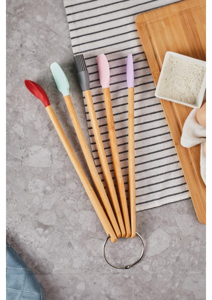 Robert 5`li Uzun Spatula Set