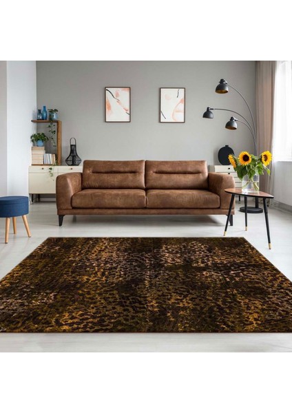 Modern ve Klasik Dekoratif Baskı Makina Halısı, Oeko-Tex® | Standard 100, Yıkanabilir