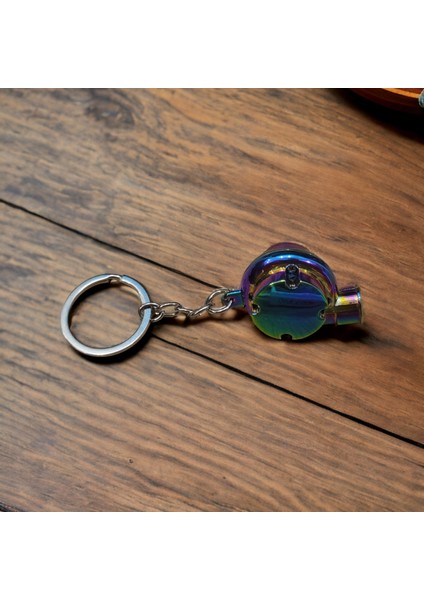 Turbo Anahtarlık Turbo Sesli Pervaneli Işıklı Pilli