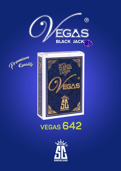 642 Plastik Oyun Kartı Kartı (Black Jack, 21, Var Var, Poker) Tek Deste