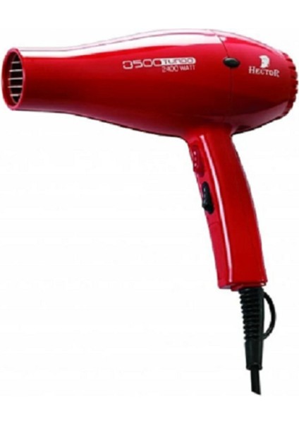 Profesyonel 3500 Turbo 2400 Watt Saç Kurutma ve Fön Makinesi Kırmızı