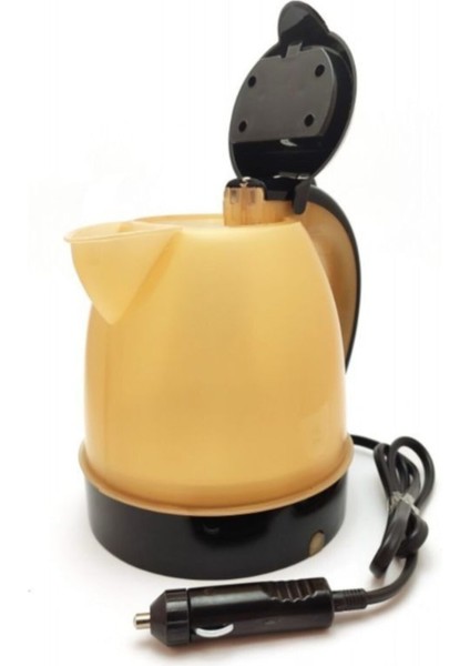 24 Volt Araç Içi Oto Su Isıtıcı Kettle Çaydanlık 1 Litre