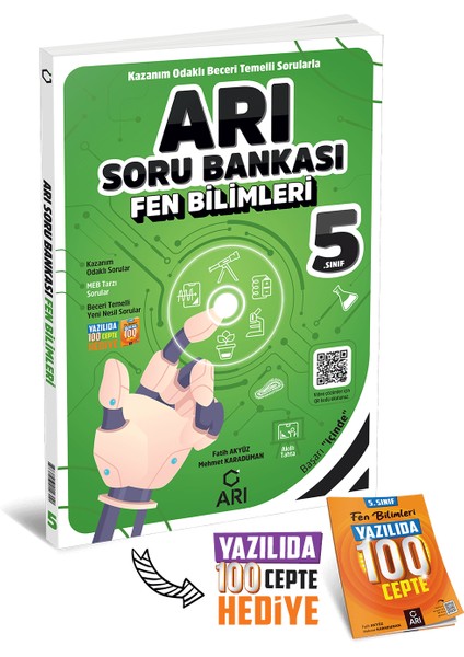 Arı Yayıncılık 5.Sınıf Fen Bilimleri Soru Bankası