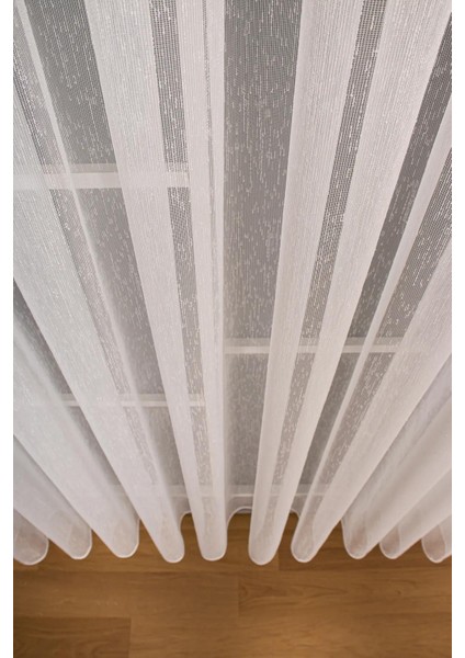 Şantuk Keten Tül Salon ve Yatak Odası Tül Perde Modern Ütü Istemez 1/2,5 Pileli Etek Kurşunlu 2024 fiyatları