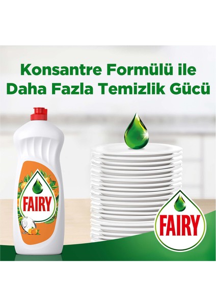 Temiz & Ferah Sıvı Bulaşık Deterjanı 650 ml Portakal Kokulu