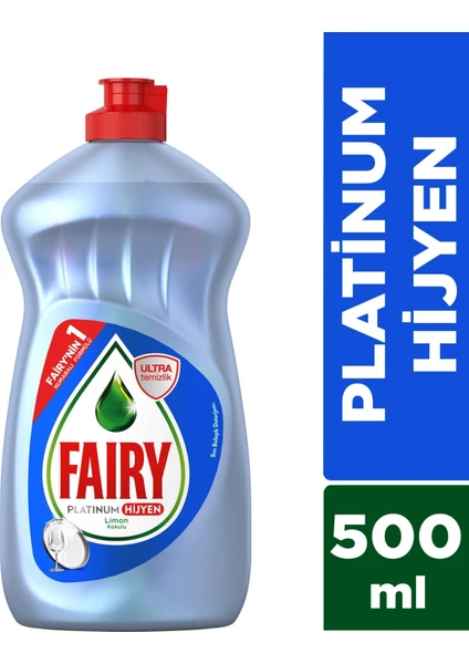 Platinum Hijyen Sıvı Bulaşık Deterjanı 500 ml Limon Kokulu