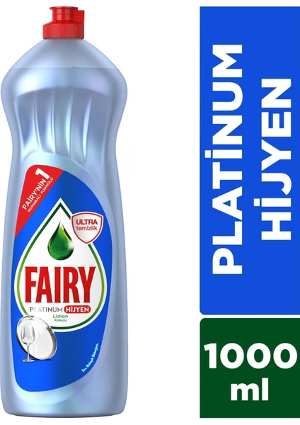 Platinum Hijyen Sıvı Bulaşık Deterjanı 1000 ml Limon Kokulu