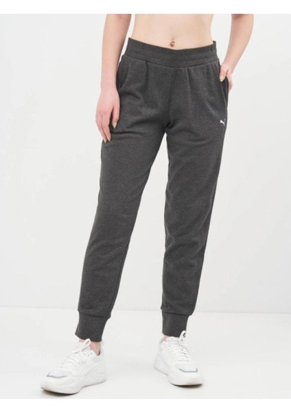 Kadın Koyu Gri Essential Sweatpants Günlük Stil Eşofman Altı fiyatları